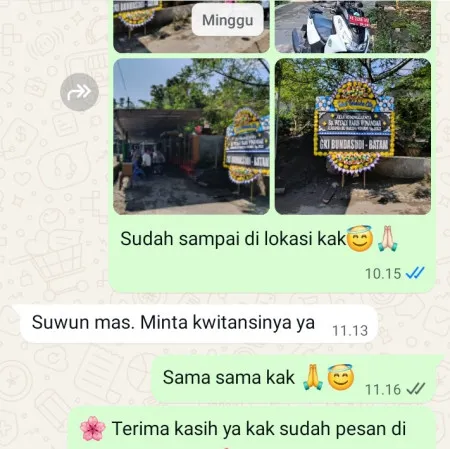 Pengiriman Papan Bunga Duka Pasar Ciputat