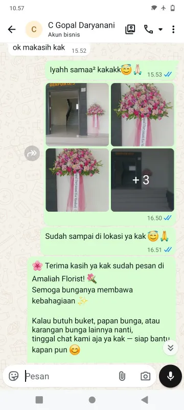 Pengiriman Karangan Bunga Pasar Ciputat