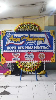 Papan Bunga di Pasar Ciputat