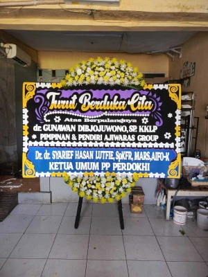 Papan Bunga di Pasar Ciputat